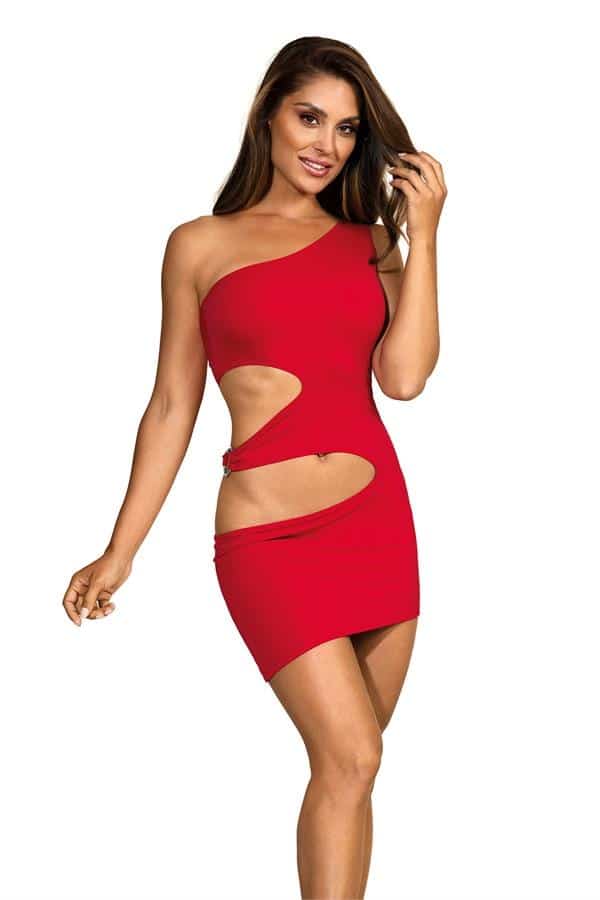 Rød kjole - pulsera-L
