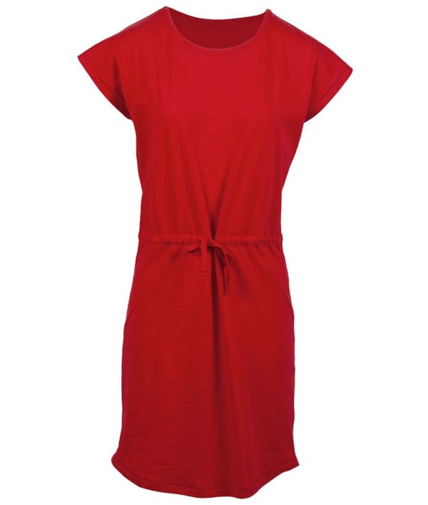 Steenholt Female - Naja kortærmet kjole - Rød - Størrelse M