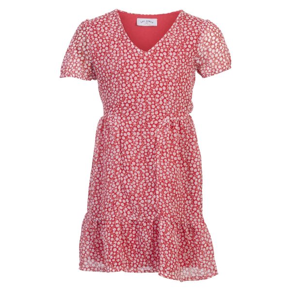 Pige kjole - Rød - Størrelse 104