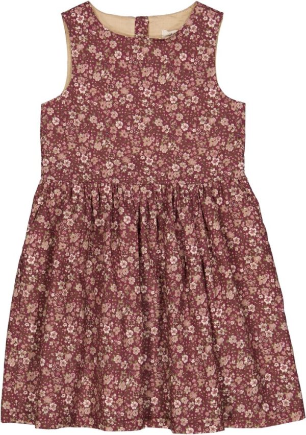 Thelma kjole - mulberry flowers - 104