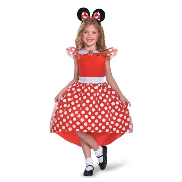 DisneyÂ® Minnie Mouse Rød Børnekostume
