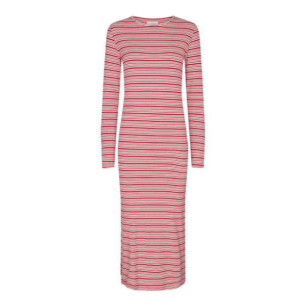 Liberté - Natalia Dress LS, 21162 - Red White Stripe