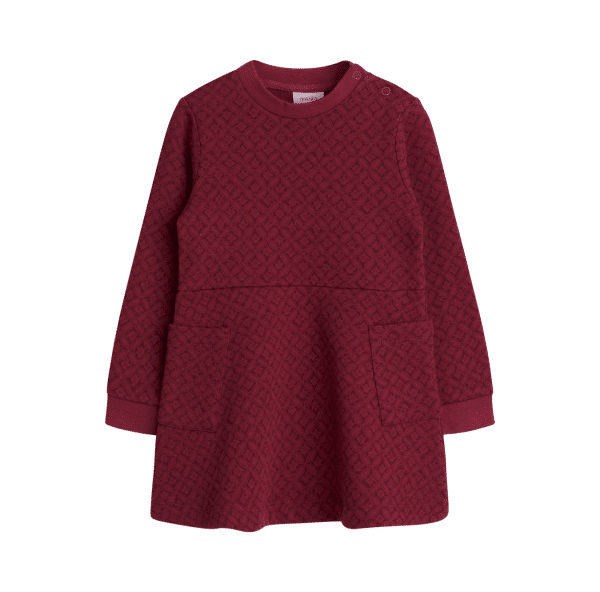 Noa Noa Miniature - Baby Abby LS Dress - Print Red - 92