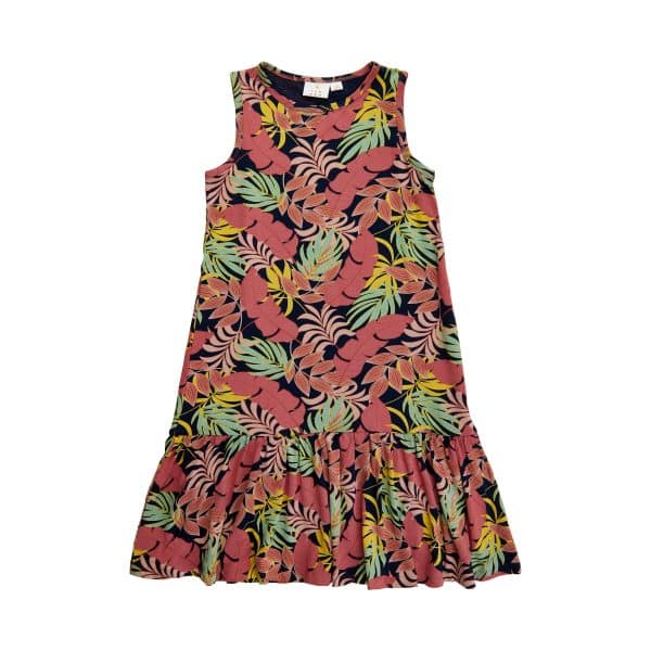 THE NEW - Calypso Dress (TN4213) - Tropic AOP - 5/6 år (110-116 cm)