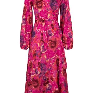Crás - Kjole - Laracras Dress - Pink Garden (Levering i Februar)