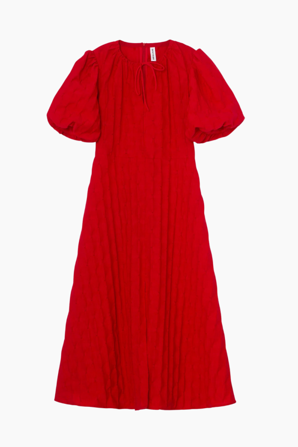 BionaRS Dress - Lollipop Red - Résumé - Rød L