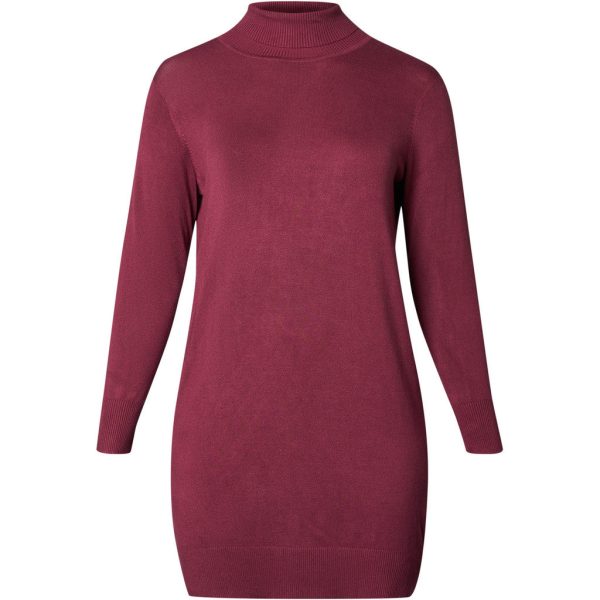 Adia - Kjole - Adazar - Wine Red - L/50-52