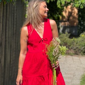 Sisters Point - Kjole - Enila Dress - Red