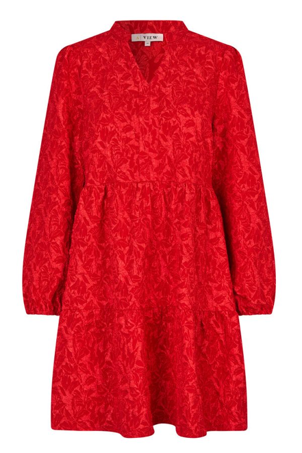 A-View - Kjole - Ida Dress - Red