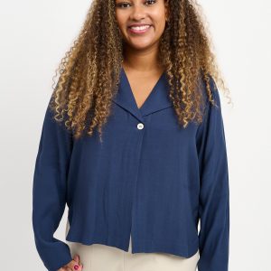 Pont Neuf - Cardigan - Pnfreda - Navy Blue - L/46