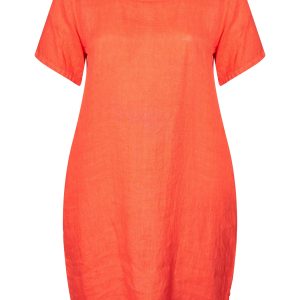 Pont Neuf - Kjole - Pnheylee - Coral Red - L/46