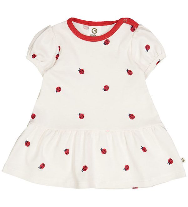 Müsli Kjole - Ladybird - Balsam Cream/Apple Red