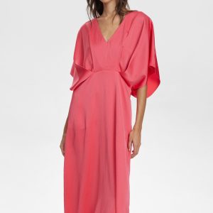 NÜMPH - NUIVORY DRESS - Geranium - 34 - Rød - Dress