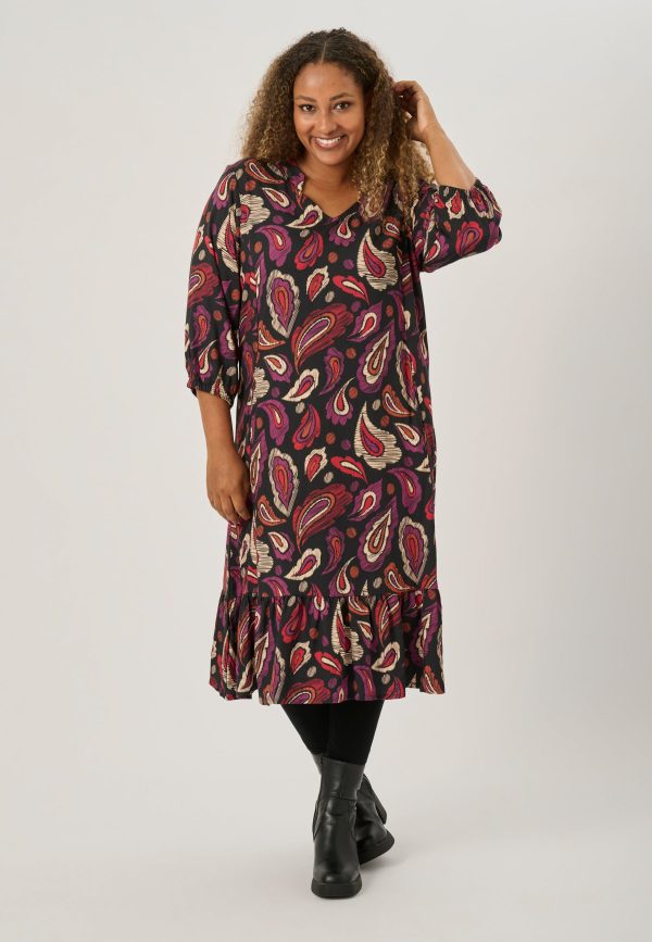 Pont Neuf - Kjole - Pnacasia - Warm Red - Xs/36-38