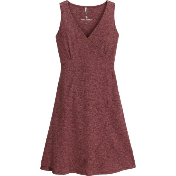 Royal Robbins Womens Featherweight Knit Dress (Rød (WILD RHUBARB NISENE PT) Small)