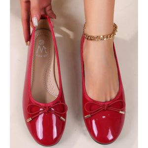 Holly dame ballerina sko DM1790-15 - Red