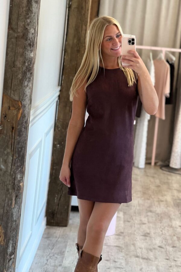 A-View - Kjole - Tanni Dress - Burgundy