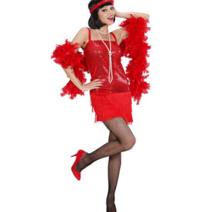 Charleston Darling Rød Kostume