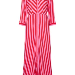 Y.A.S - Kjole - Savanna Long Shirt Dress - Cyclamen