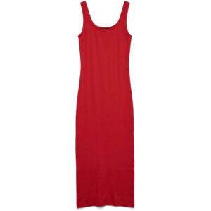 VERO MODA dame kjole VMCHLOE - Fiery Red
