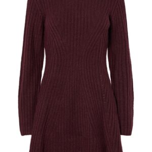 Y.A.S - Kjole - Dolly Knit Dress - Port Royale (Levering midt september)