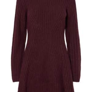 Y.A.S - Kjole - Dolly Knit Dress - Port Royale