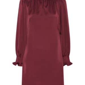 Bruuns Bazaar - Kjole - Women AcaciaBBTarese Dress - Burgundy