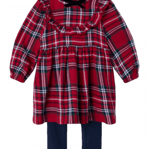 NAME IT Kjole Sæt Rosi Jester Red