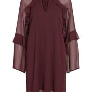 Vivilja Ruffle kjole - Fig