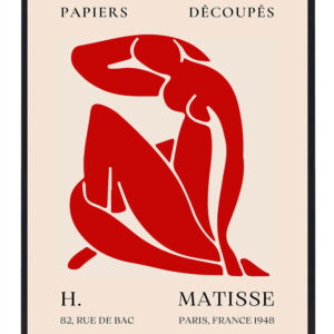 Henri Matisse - Red lady
