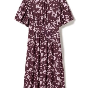 Noella - Kjole - N-Ruth Dress - Deja Burgundy Print (Levering slut januar)