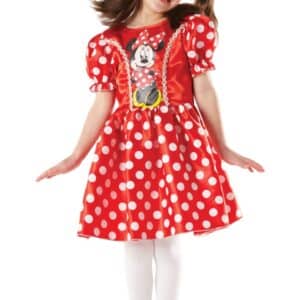 Disney Junior Minnie Mouse Classic Rød Kostume (3-9 år)(Str. 104/S)