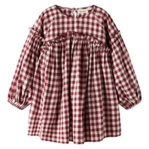 LIL ATELIER Ternet Kjole Rio Red Dahlia