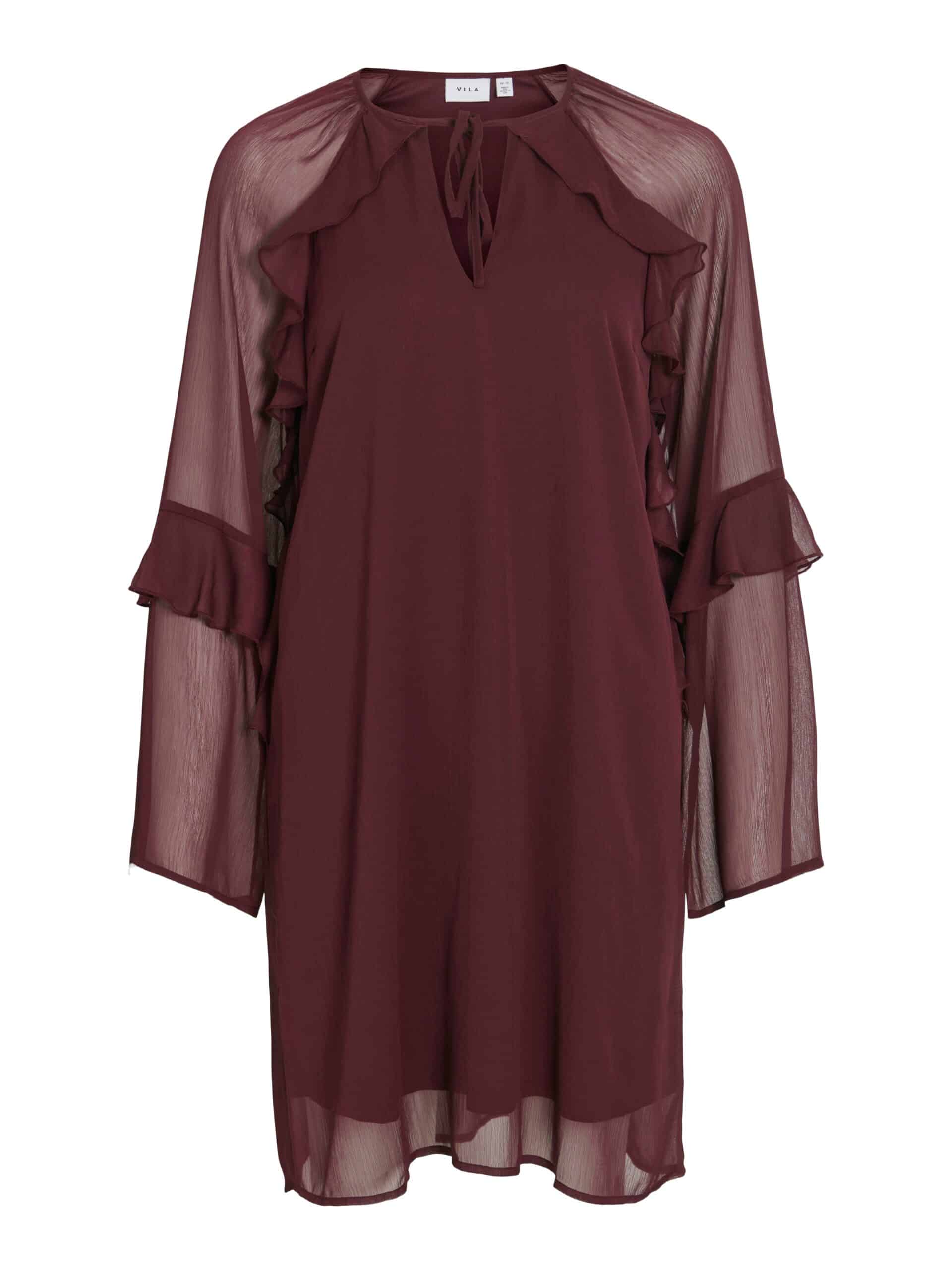 Vivilja Ruffle kjole - Fig