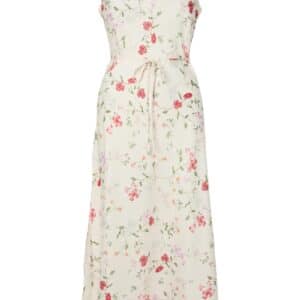 YAS - Kjole - Thea Strap Long Dress - Pristine Botalia