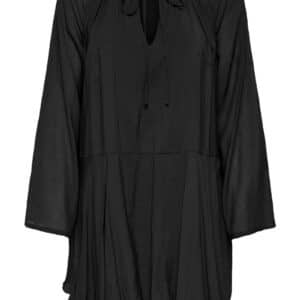 JDY - Kjole - Harper L/S Frill Dress - Black