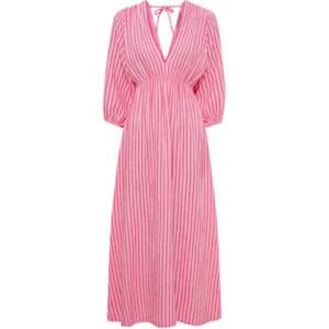 Marta du Chateau dame kjole MdcClario 84642 - Red/Baby Pink