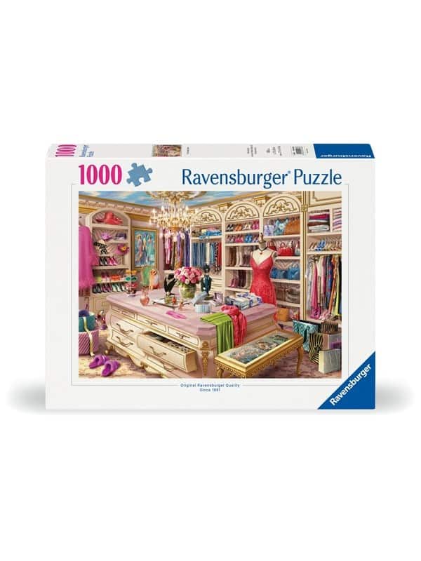 Ravensburger Det eftertragtede klædeskab 1000p